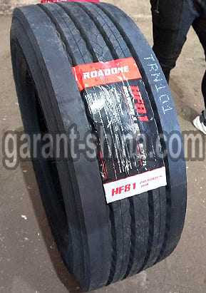 Roadone HF81 (рулевая) 295/60 R22.5 150/147L 18PR - Фото шины с этикеткой